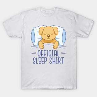 Dog Official Sleep T-Shirt